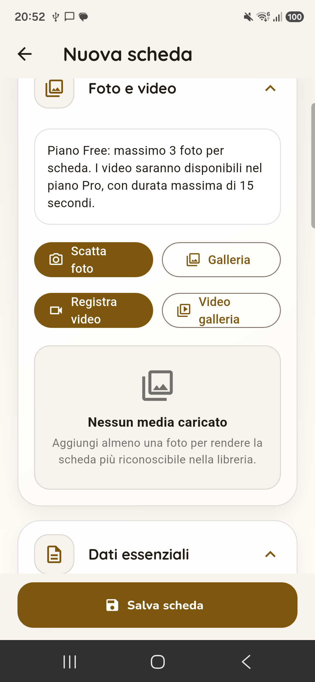 Dettaglio scheda Restyle Archive