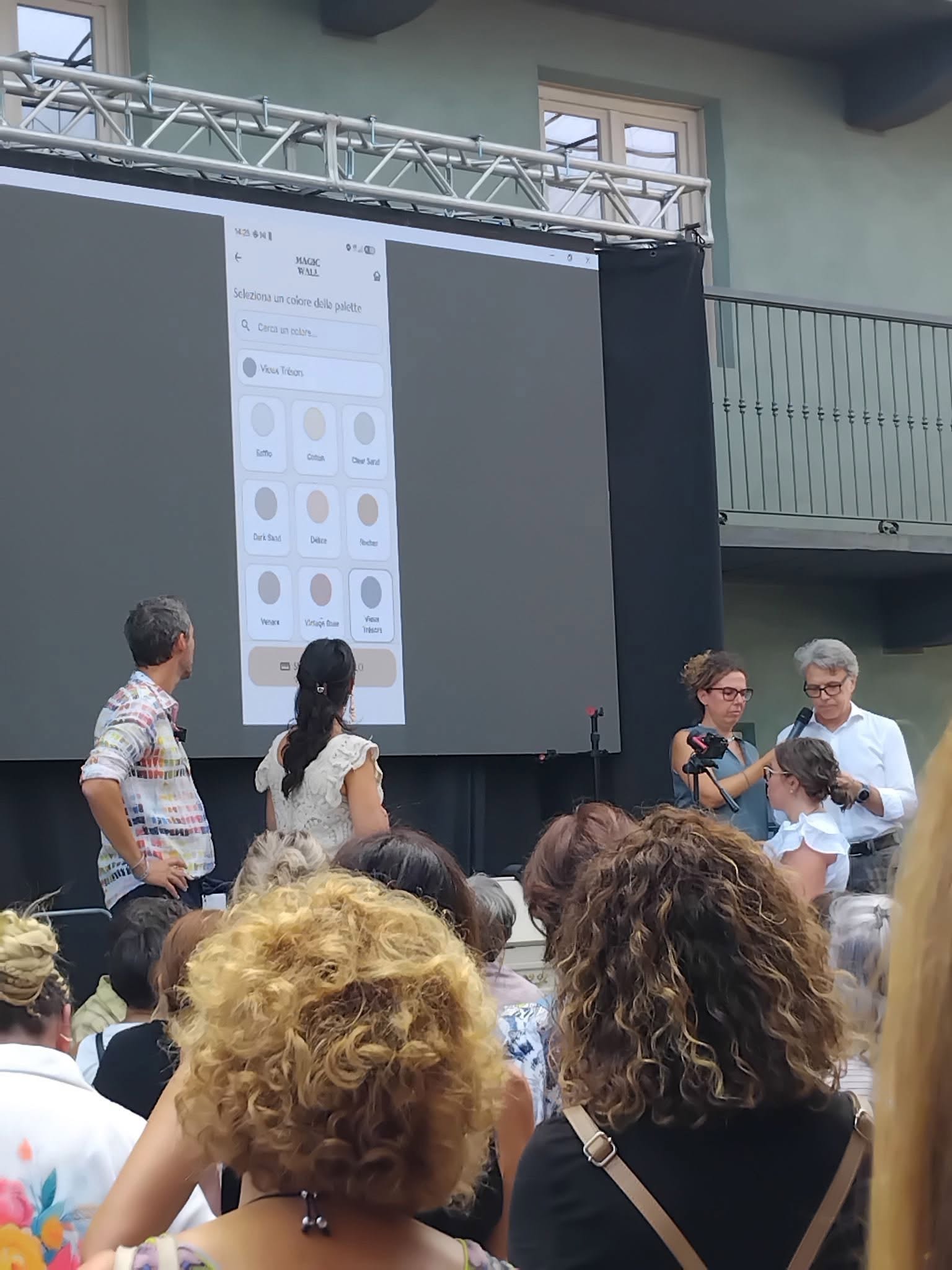 Magic Paint App presentation during the Magic Paint 10th anniversary event